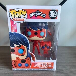 Miraculous Lady Bug Funko Pop with Tikki in Box #359
Zag 2018